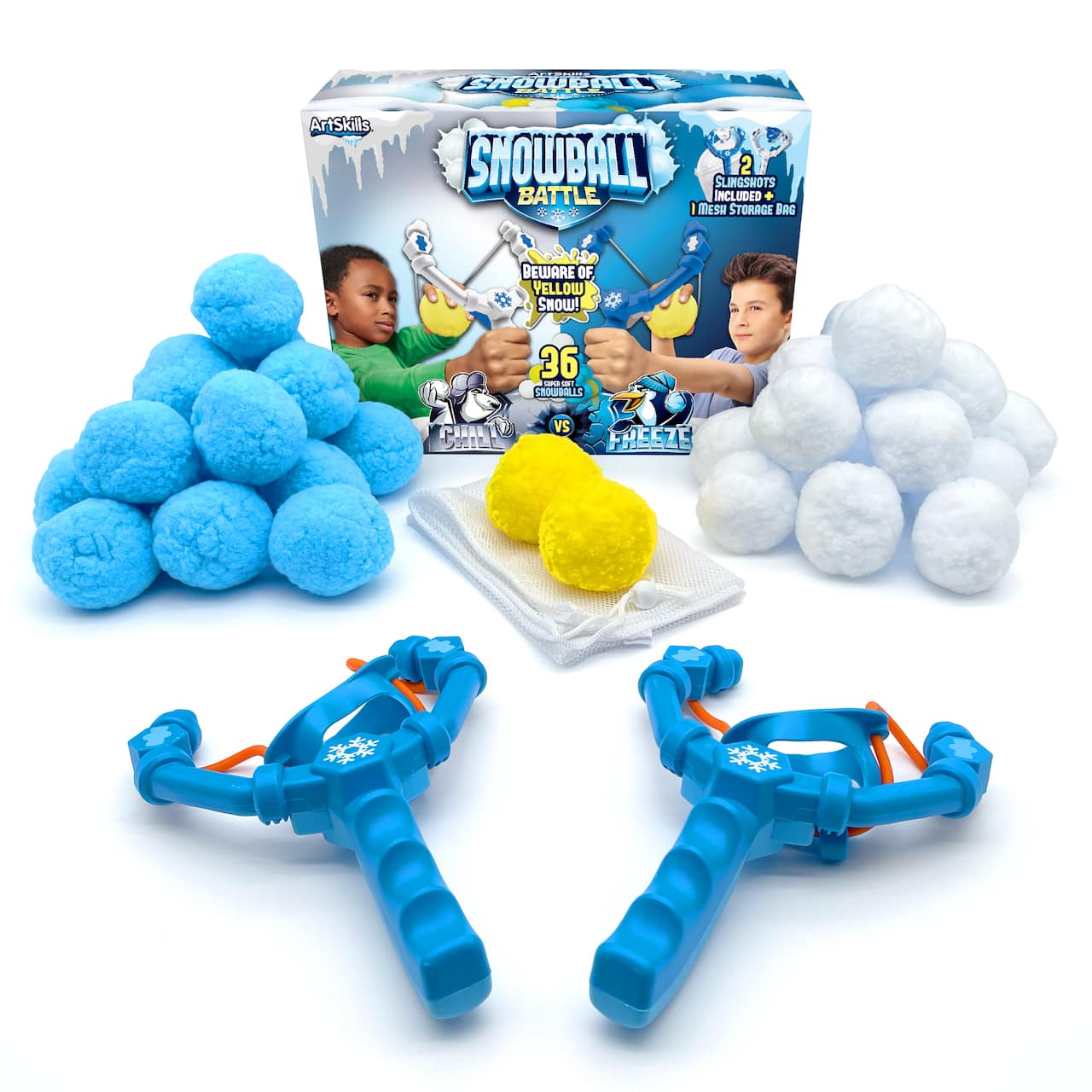 ArtSkills® Snowball Battle Indoor Snowball Fight Set